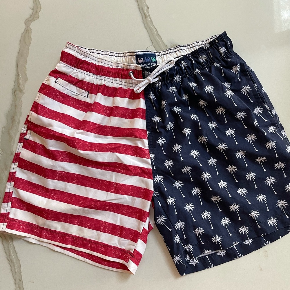 Charleston Threads Swim Trunks, Size L